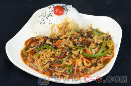 魚香肉絲蓋澆飯技術培訓 長治王廣峰專業小吃技術培訓學校