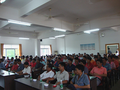 2011年惠州市農村貧困家庭勞動力(農藝工)職業技能培訓班在麻榨鎮開班