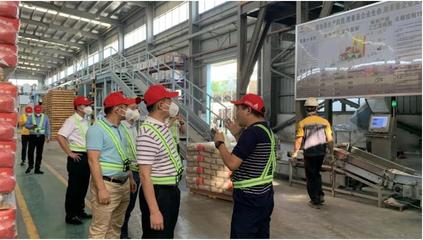 廣州質量監督檢測研究院領導專家蒞臨德高從化工廠及技術中心