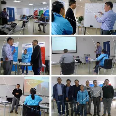 海虹老人為武漢鍋爐股份進行涂裝檢驗培訓