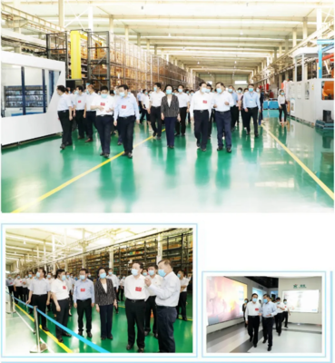 河南省委常委、統戰部部長孫守剛帶領觀摩組蒞臨森源集團調研黨建及員工培訓工作