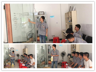 靚車會江西上饒鳳凰店技術培訓正式開始