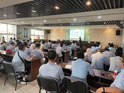 長沙佳信邀請舍弗勒技術人員到客戶現場進行產品知識培訓