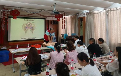 潛江后湖管理區開展應急救護技能培訓